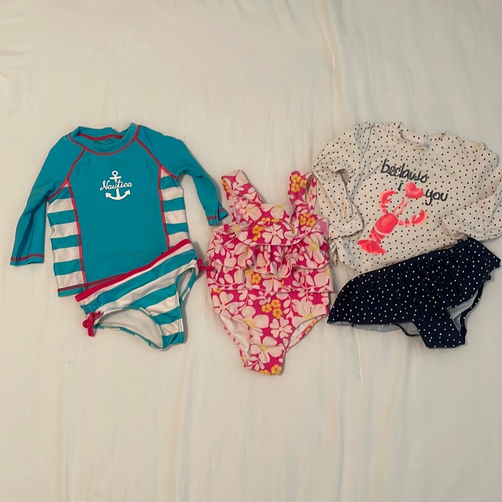 18 month swim bundle: 3 swimsuits